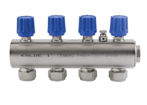 Kalde Kendinden 1 Vanalı Kollektör / Hafif Tip 4 Lü (1 Adet)