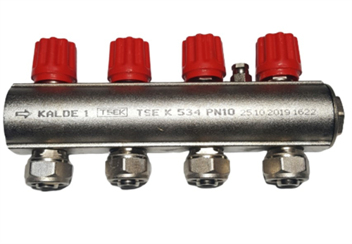 Kalde Kendinden 1 Vanalı Kollektör / Hafif Tip 4 Lü (1 Adet)