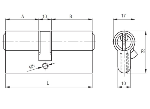 Kale German Barel 164GNC 90 Mm Nikel