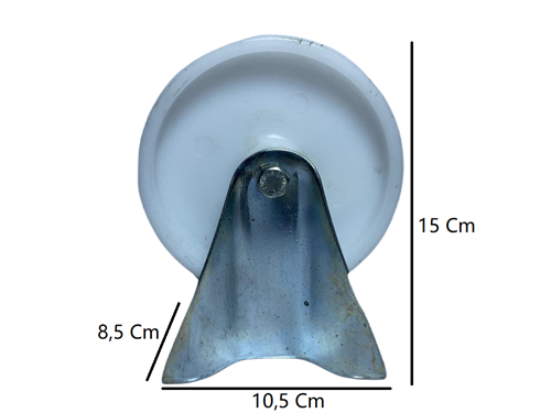 Kama Polyamid Sabit Teker 125x40 3307 Mm B