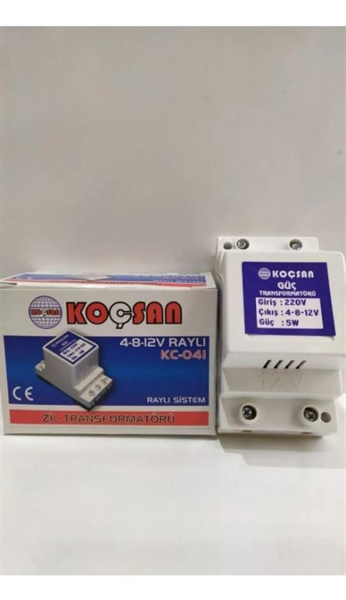 Koçsan Zil Transformatörü 4-8-12v KC-041
