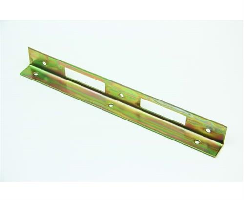 Köşeli Sarı Boyalı Kapı Kilit Karşılığı 25 Cm