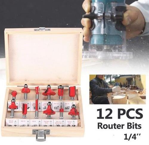 Kutulu 12 Parça Ahşap Oyma Seti 270401