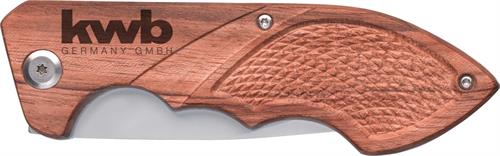 Kwb 021990 Ahşap Saplı Katlanır Av Bıçağı 210 Mm