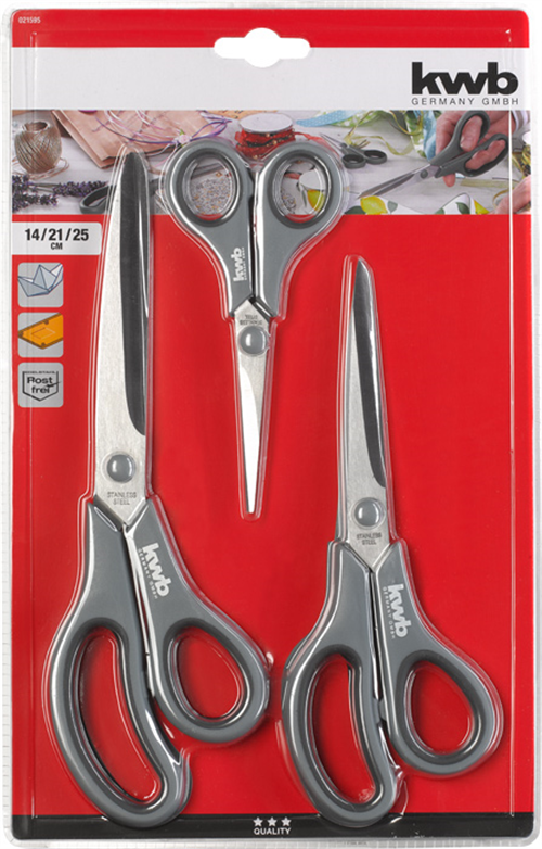 Kwb 3 Parça Makas Seti 021595