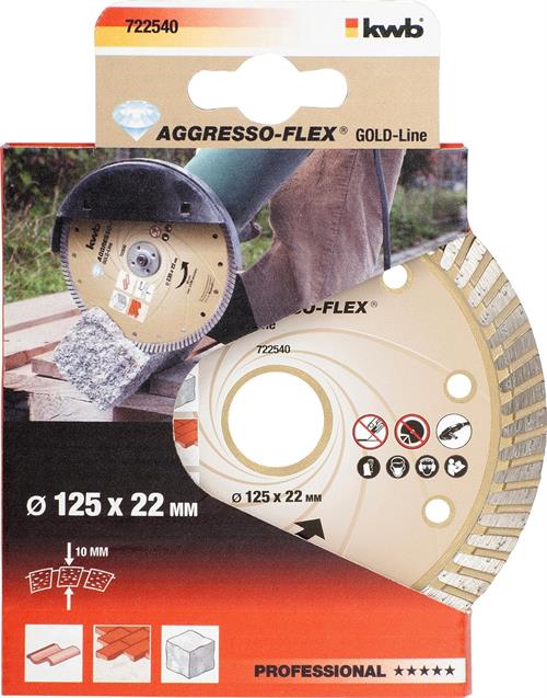 Kwb Elmas Granit Kesme 125 Mm 722540