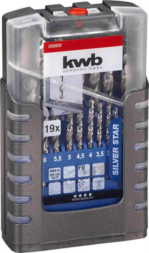Kwb Metal Matkap Uç Seti 19 Parça 205920