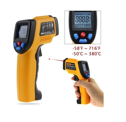 Lazerli Infrared Temassız Isı Ölçer – Termometre GM320