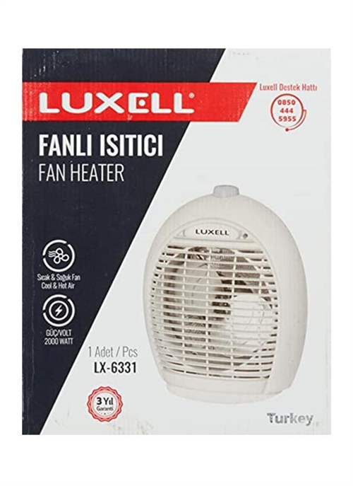Luxel Fanlı Isıtıcı LX-6331