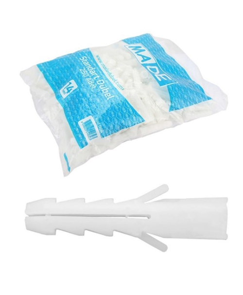 Made Plastik Dübel Beyaz 14 Mm (250)