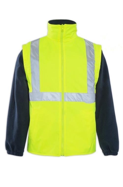 Maxsafety 5+1 Oxford Parka Sarı-Lacivert (L)