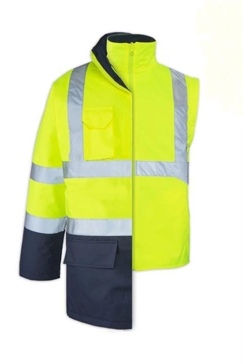 Maxsafety 5+1 Oxford Parka Sarı-Lacivert (Xl beden)