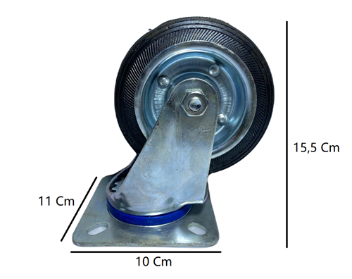 Mertsan Servis Tekeri Döner 125 Mm 10202