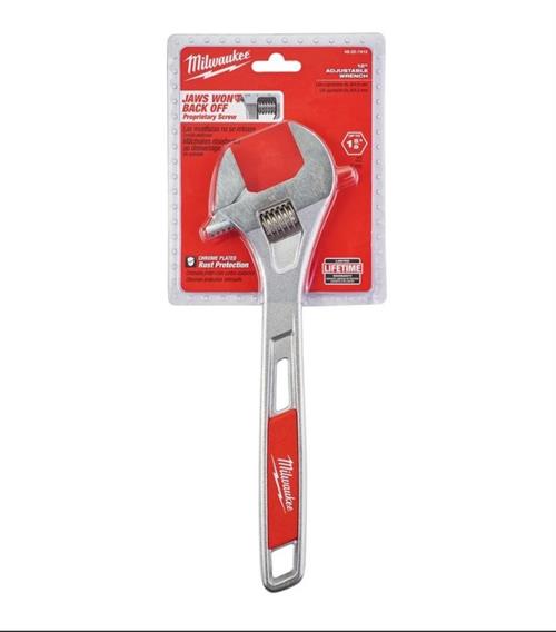 Milwaukee 48227412 Ağır Hizmet Tipi Kurbağacık Anahtarı 300 Mm 