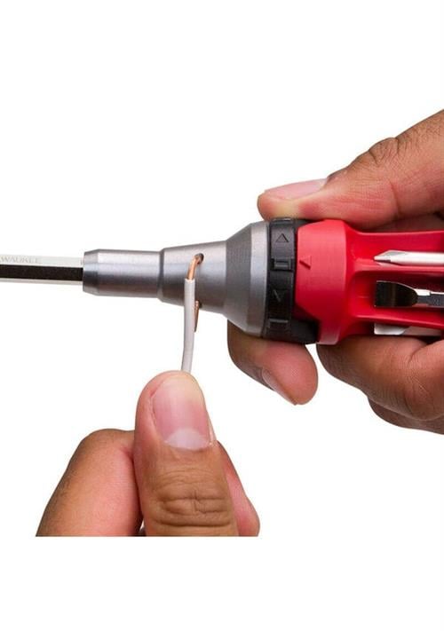 Milwaukee 9 İn 1 Multi-Bit Cırcırlı Tornavida Seti 4932471598