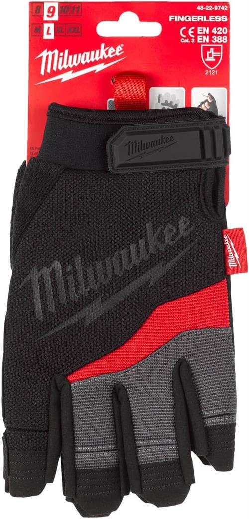 Milwaukee İş Eldiveni Parmaksız No:10 Xl 48229743