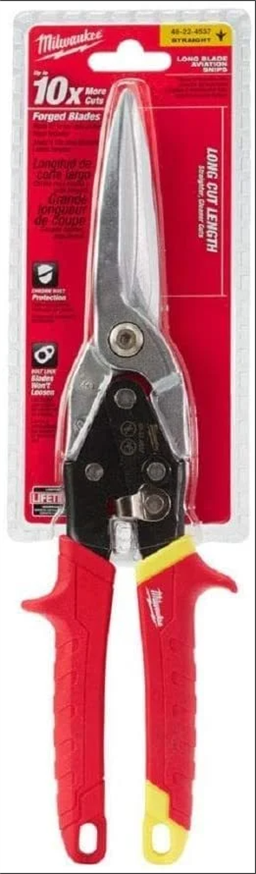 Milwaukee Kaportacı Makası Düz 310 Mm 48224537