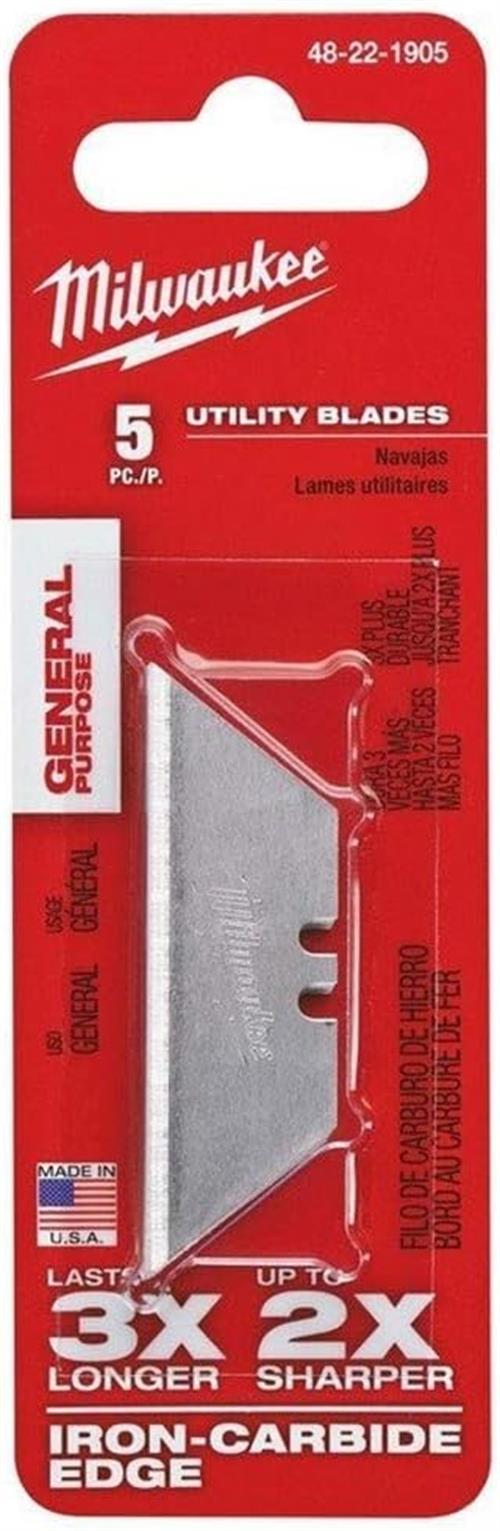 Milwaukee Maket Bıçağı Yedeği 5 Parça 48221905