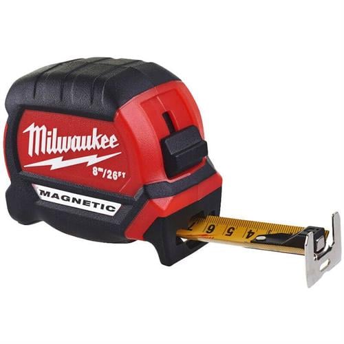 Milwaukee Manyetik Şerit Metre 8 M 4932464603