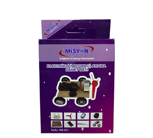 Misyon Elektrikli Motorlu Araba Deney Seti Mk-651