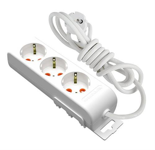 Mutlusan Ri-Tech Üçlü Topraklı Grup Priz 2 Metre