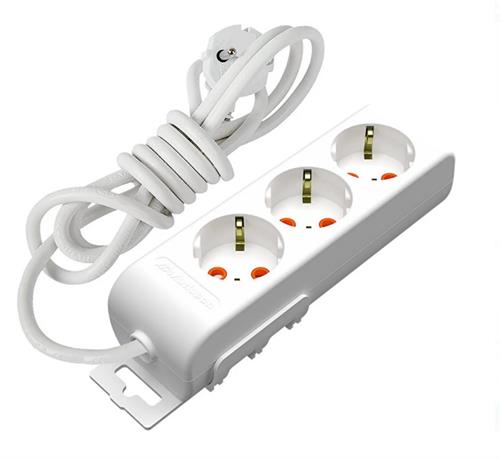 Mutlusan Ri-Tech Üçlü Topraklı Grup Priz 3 Metre