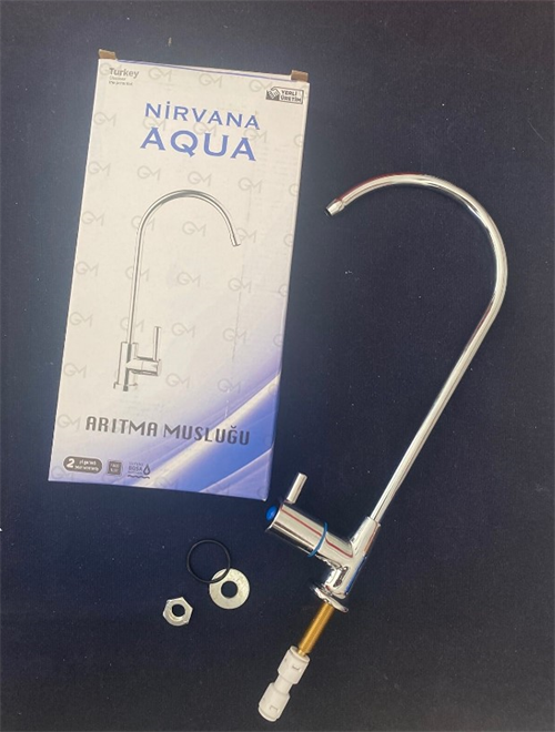 Nirvana Aqua Arıtma Musluğu Paslanmaz Çelik Lüks Musluk Aç Kapa