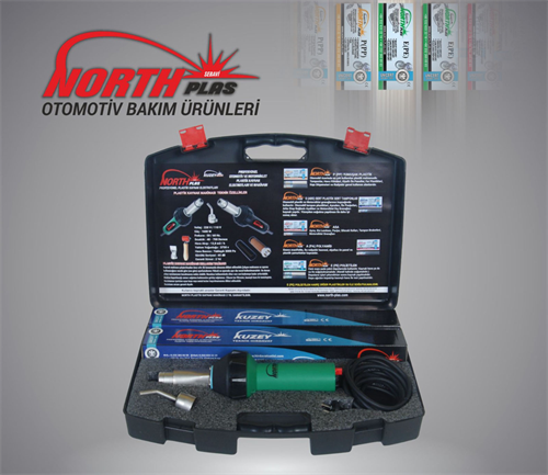 North Plas Plastik Kaynak Makinası Seti 1600W