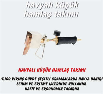 Nurgaz Propan Sanayi Tip Havyalı Hamlaç Takımı NG0150-S