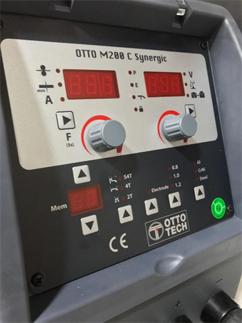 OTTO M200 C Sinerjik Hava Soğutmalı Gazaltı Kaynak Makinesi - 220 V