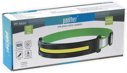 Panther Usb Şarjlı Kafa Lambası Pt-5820