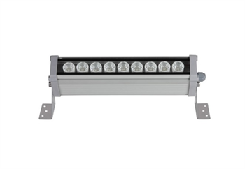 Pars 9 X 1W Wallwasher 25 Cm Kırmızı