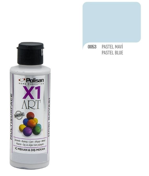 Polisan X1 Art Multısurface Hobi Boyası 120 ML