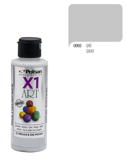 Polisan X1 Art Multısurface Hobi Boyası 120 ML