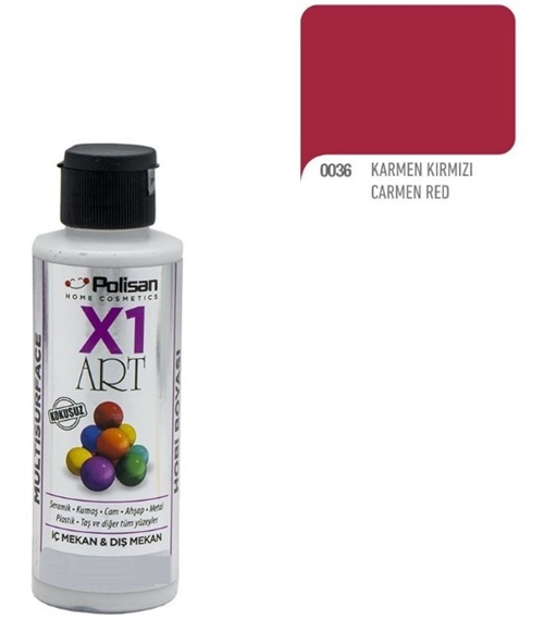 Polisan X1 Art Multısurface Hobi Boyası 120 ML