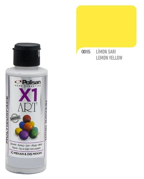 Polisan X1 Art Multısurface Hobi Boyası 120 ML