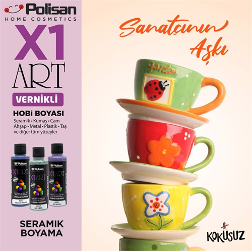 Polisan X1 Art Vernik Mat 120 ML