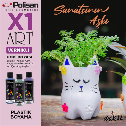 Polisan X1 Art Vernik Mat 120 ML