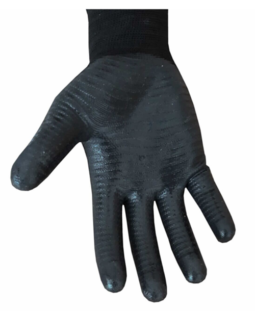 Power Tek İş Eldiveni Zebra Siyah 10 No