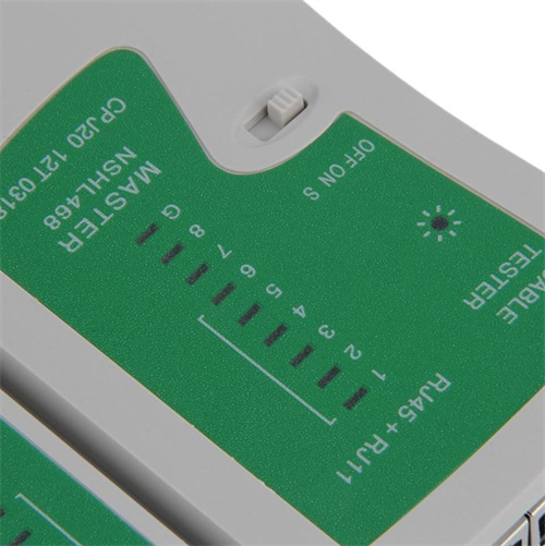 Powermaster RJ45-RJ11-Cat5-Cat6 Network Kablo Test Aleti PM-2335
