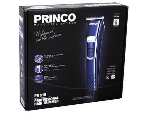 Princo Pr 515 Şarjlı Saç Ve Sakal Kesme Tıraş Makinesi 