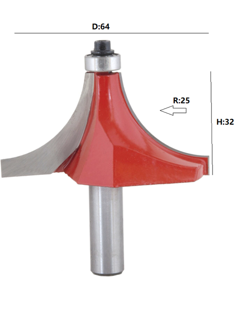 Radüs Bıçağı R25