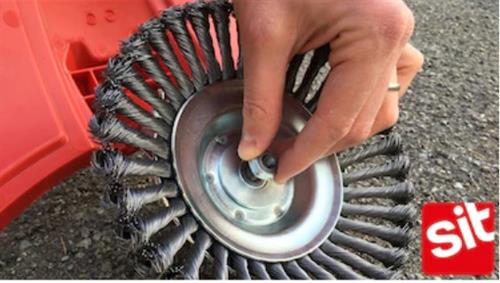 Rapco Motorlu Tırpan Çelik Telli Fırça Başlık 8