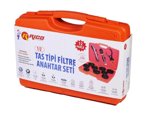 Rıco 12 Parça Tas Filtre Sökme Anahtar Seti KK1233