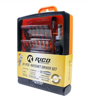 Rico 31 Parça Tornavida Bits Set RC2002
