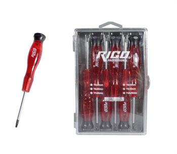 Rico 6 Parça Torx Saatçi Küçük Tornavida Seti KK1971