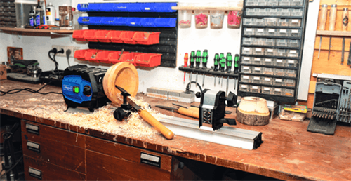 Scheppach Ahşap Torna Makinası Dm600