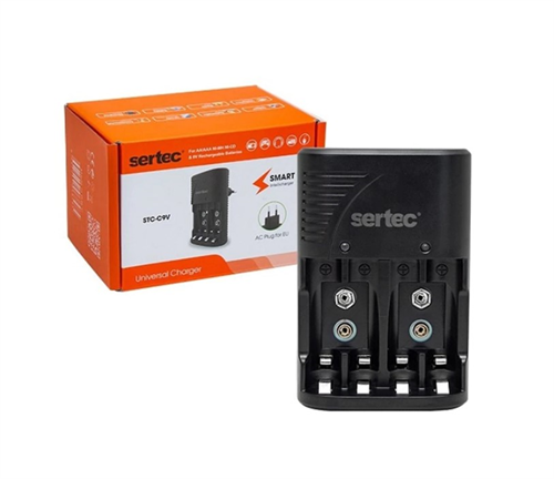 Sertec STC-9V Pil Şarj Cihazı