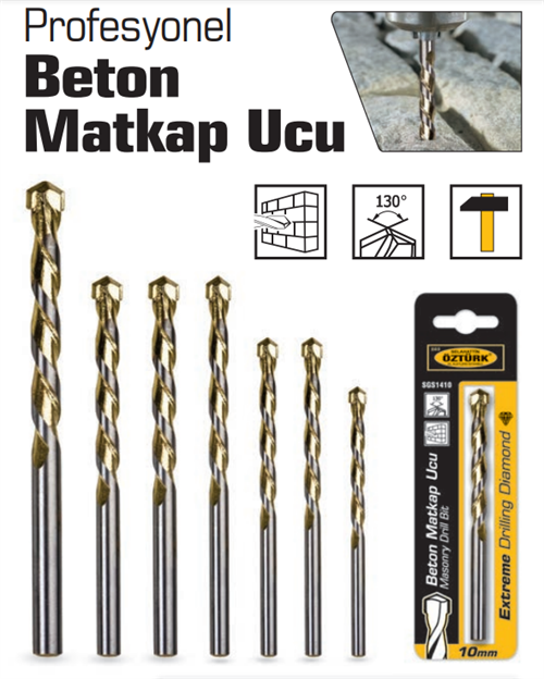 Sgs Beton Matkap Ucu 6 Mm SGS1406