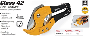 SGS Boru Makası Class42 SGS1010